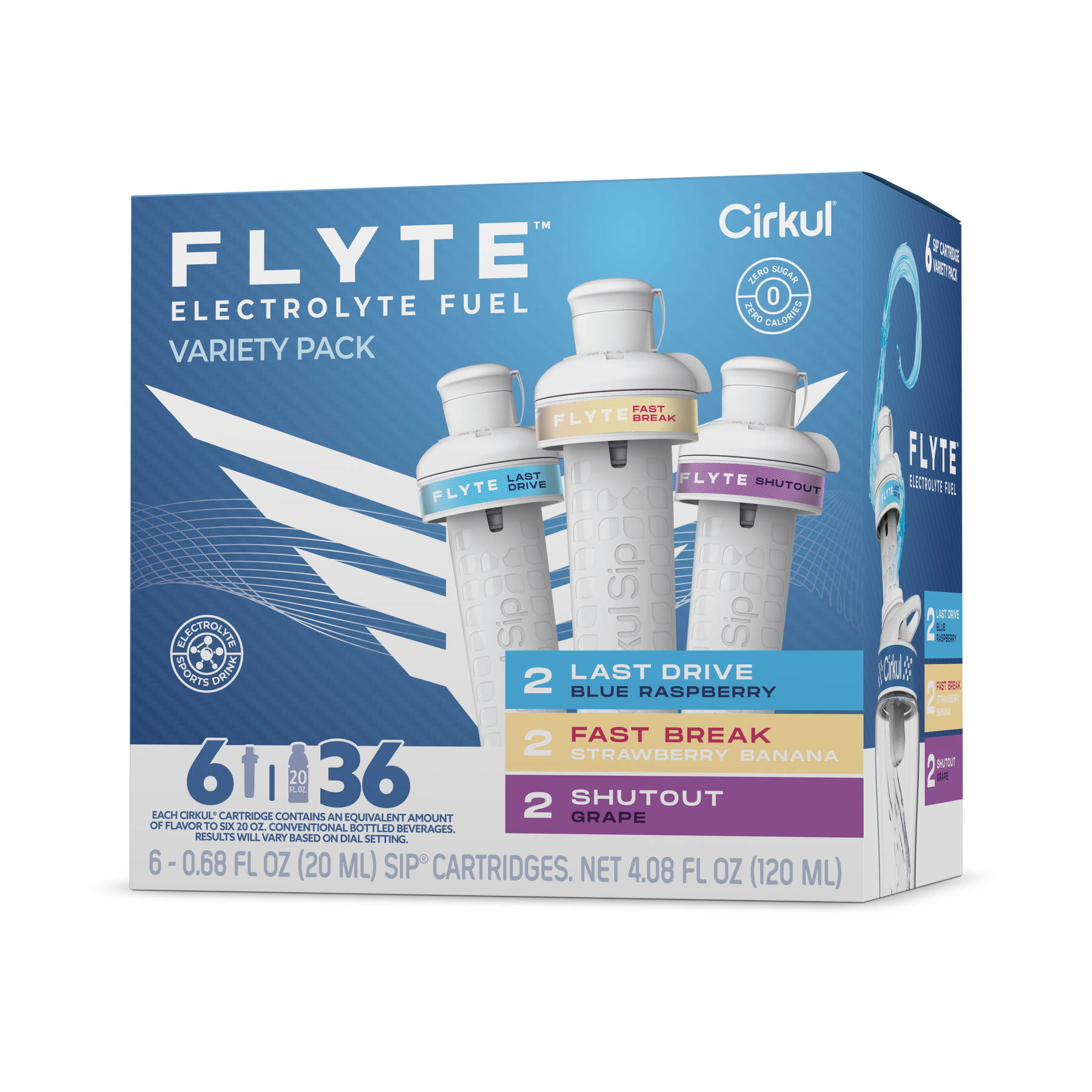 Flyte® 6-Pack Variety Pack - Bright Touch Y1