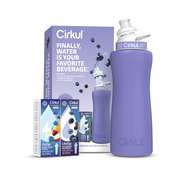 32oz. Matte Periwinkle Stainless Steel Bottle Starter Kit - Classic Pick S5