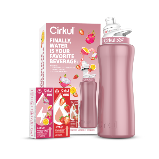 32oz. Rose Gold Stainless Steel Bottle Starter Kit - Home Choice V9