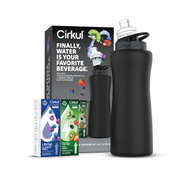 32oz. Matte Black Stainless Steel Bottle Starter Kit - Easy Set O6