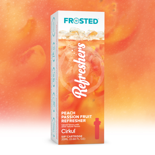 Frosted Peach Passion Fruit Refresher - Easy Set D8