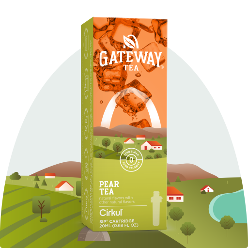 Gateway Pear Tea - Simple Edit A4
