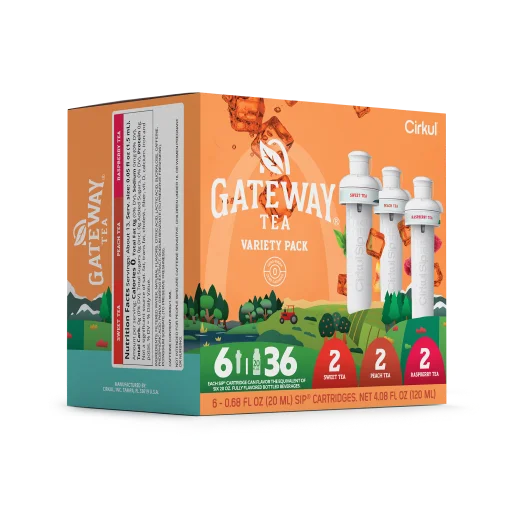 Gateway Tea® 6-Pack Variety Pack - Bright Touch