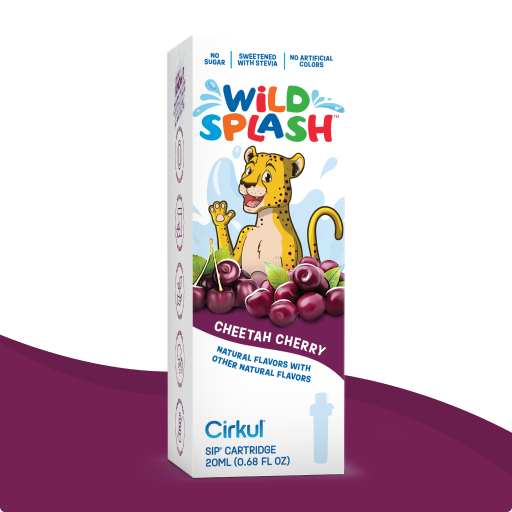 Wild Splash Cheetah Cherry - Simple Edit U4