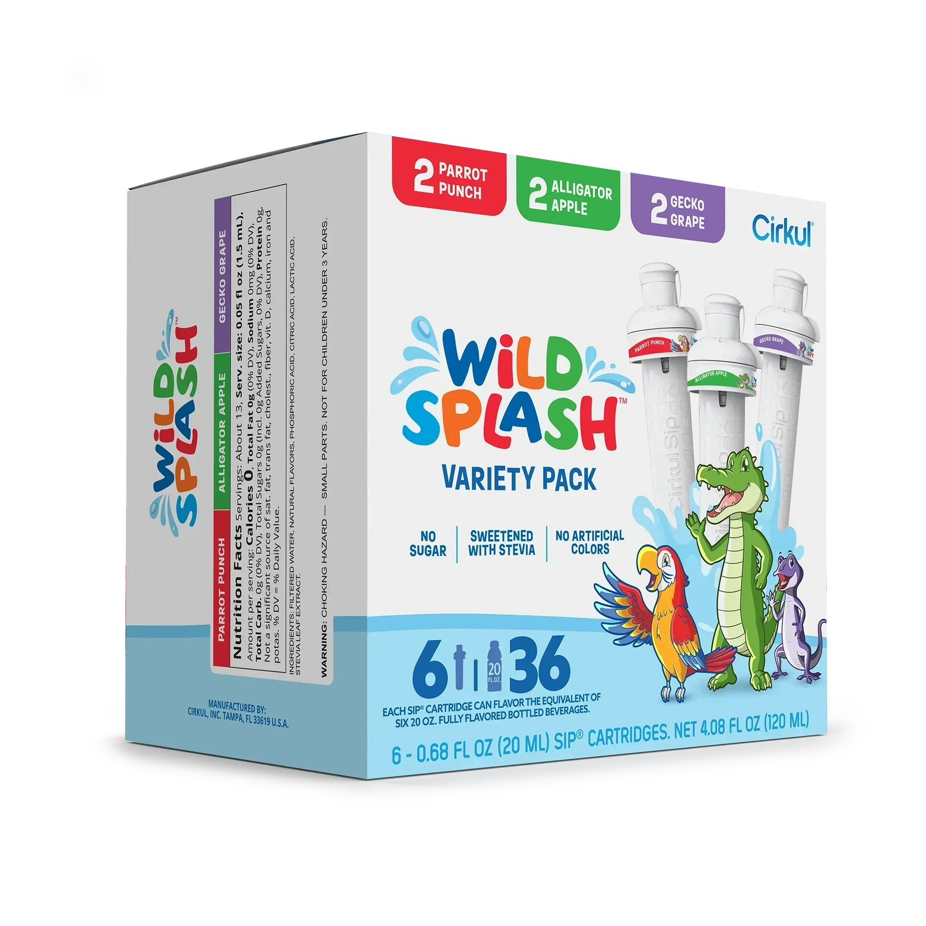 Wild Splash™ 6-Pack Variety Pack - Fresh Ready B7